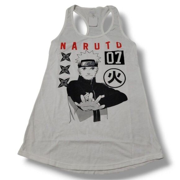 Naruto Shippuden Tops - NWT New Naruto Top Size Medium Naruto Shippuden Collection Tank Top Graphic Tee